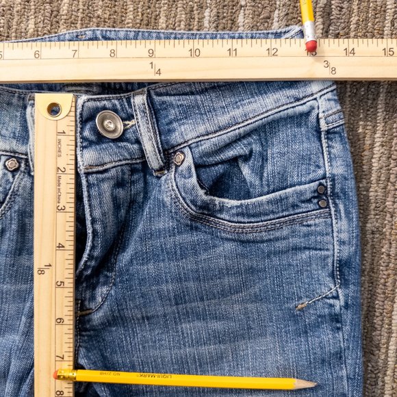 Diesel Womens Size 26 (US 2) Ronhar Jeans Boot Cut Light Wash Y2k 90s Denim - Picture 9 of 11